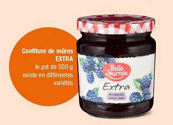 Confiture de mûres EXTRA