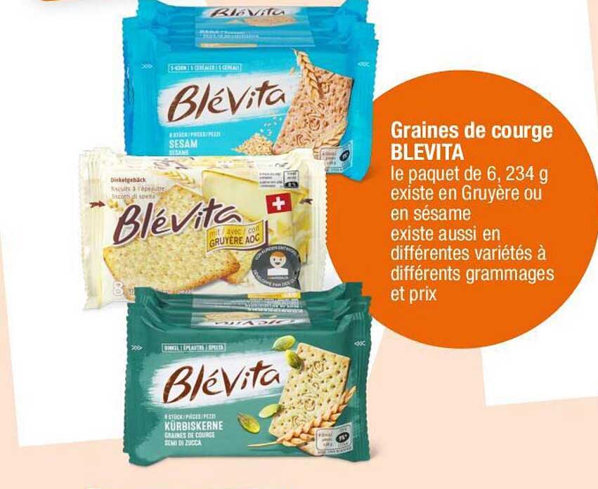Graines de courge BLEVITA