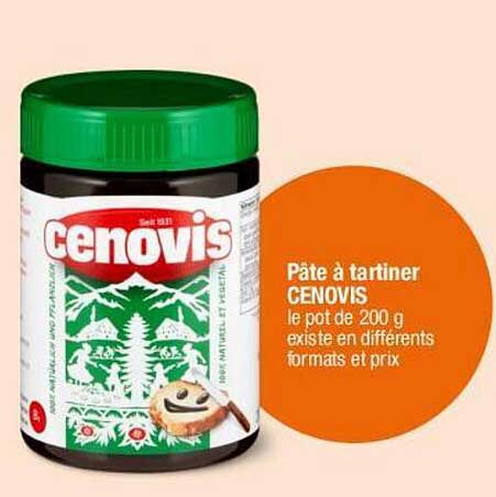 Pâte à tartiner CENOVIS