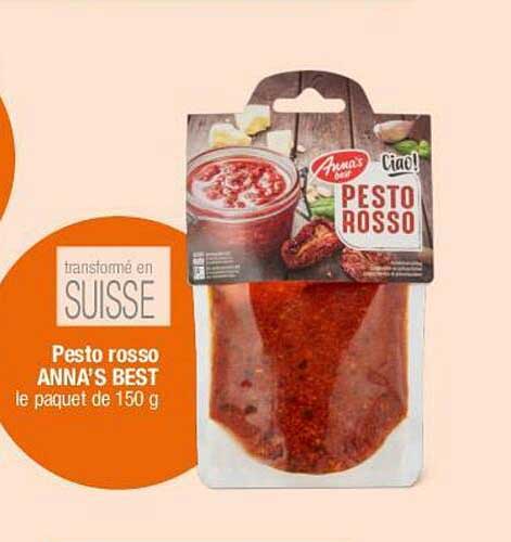 Pesto rosso ANNA'S BEST le paquet de 150 g