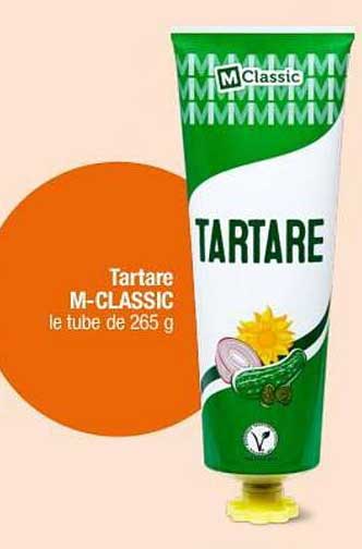 Tartare M-CLASSIC le tube de 265 g