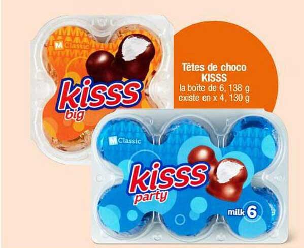 Têtes de choco KISSS