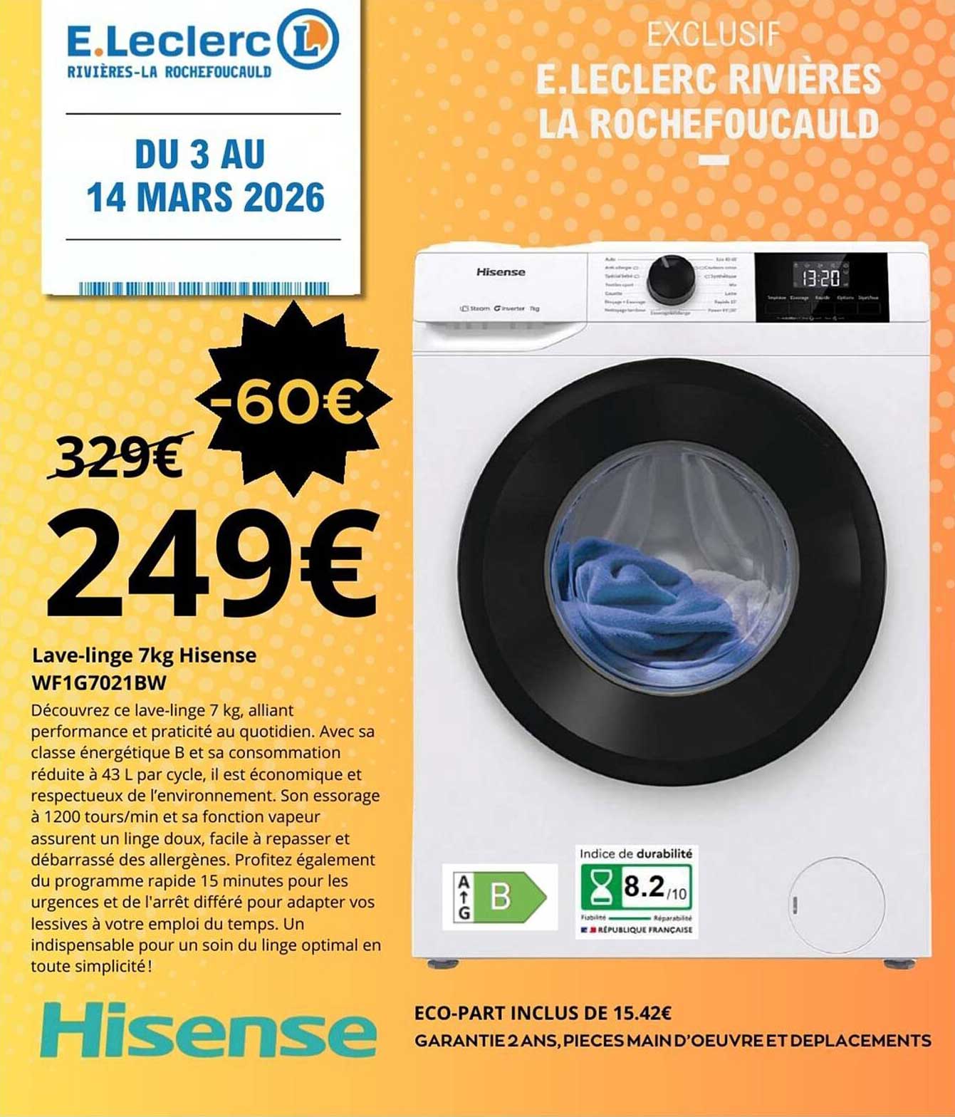Lave Linge Promo Leclerc