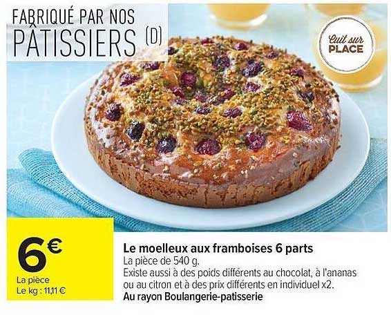 promo-le-moelleux-aux-framboises-6-parts-chez-carrefour-123catalogue-fr