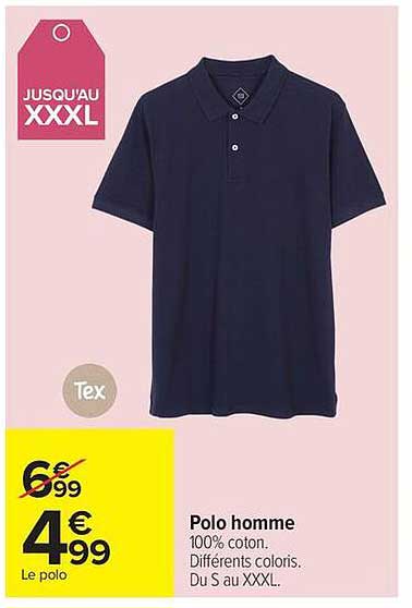 Polo homme