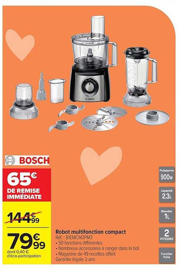 Robot multifonction compact