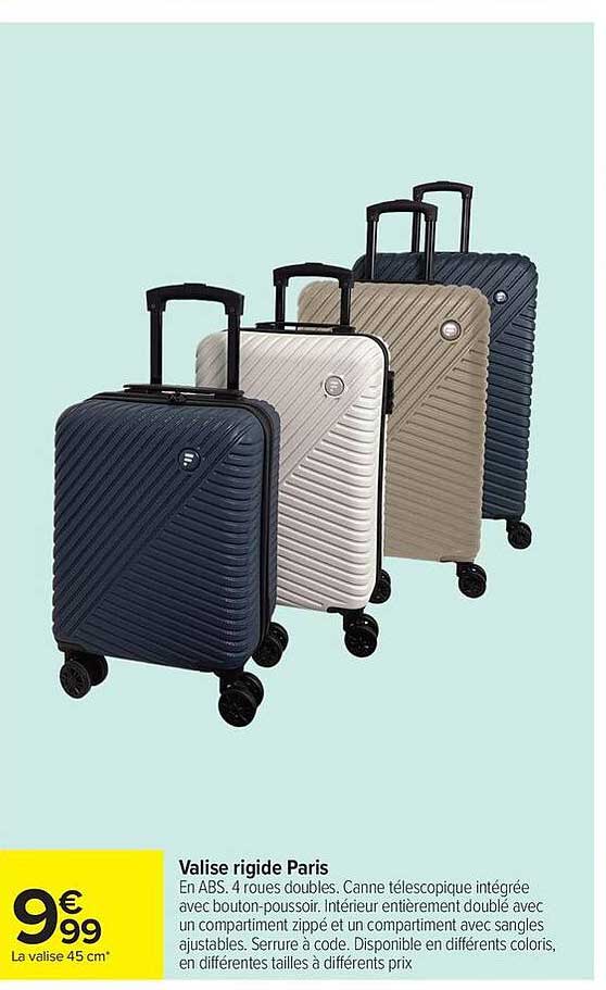 Valise rigide Paris