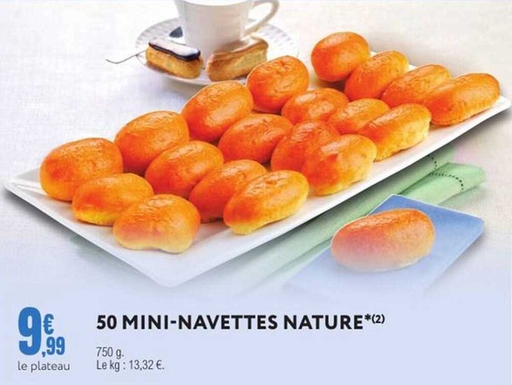50 MINI-NAVETTES NATURE