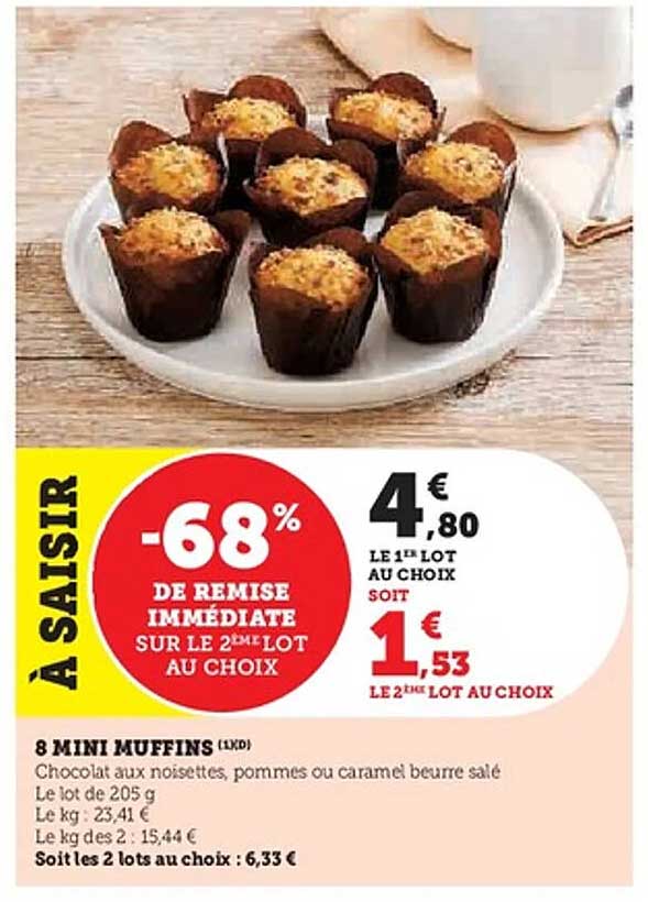 8 MINI MUFFINS