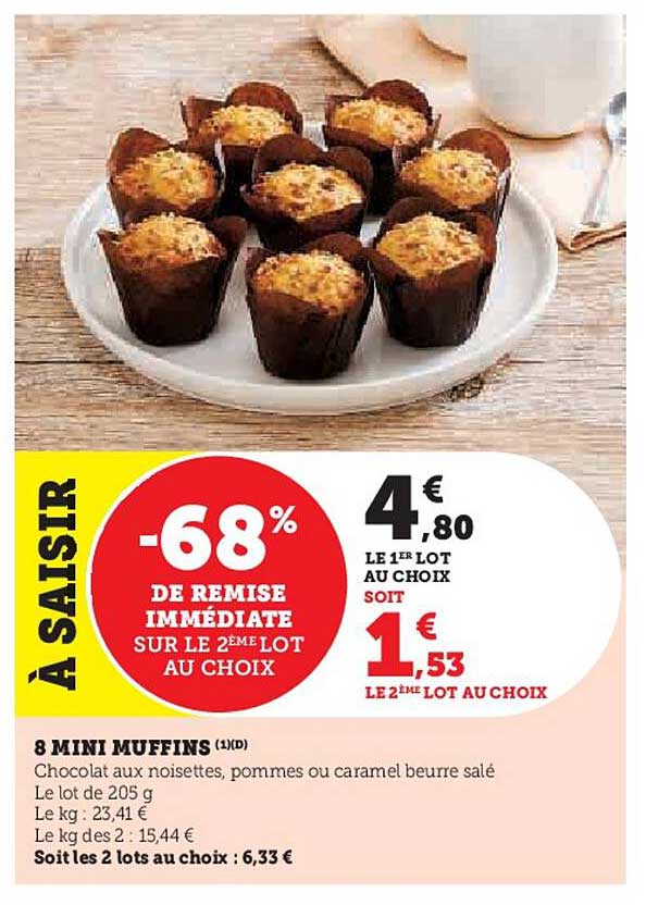 8 MINI MUFFINS