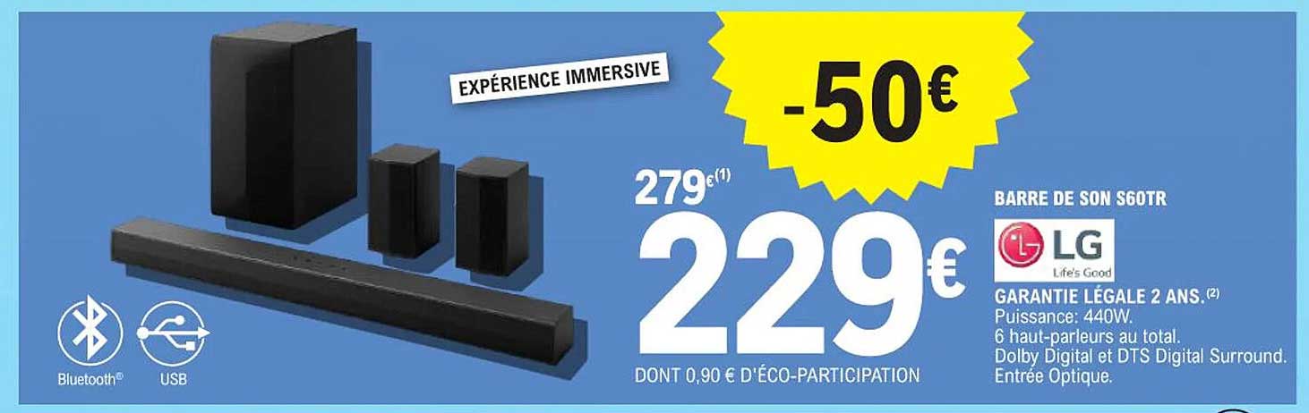 BARRE DE SON S60TR