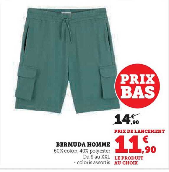 BERMUDA HOMME
