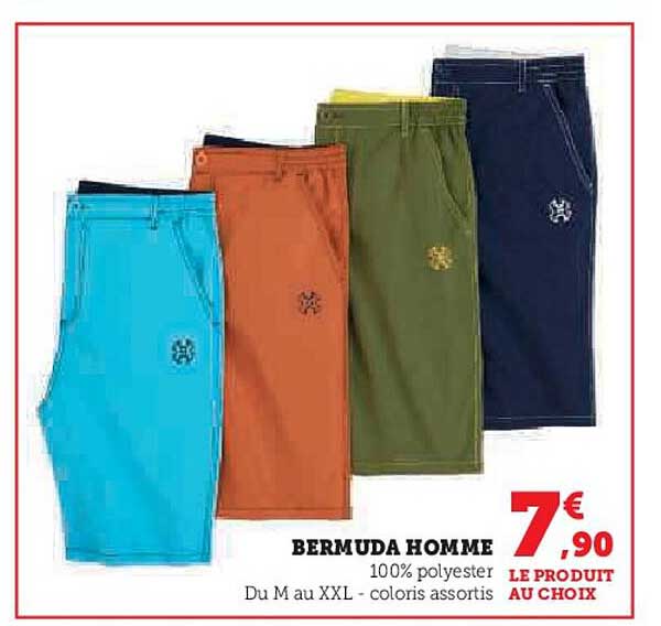 BERMUDA HOMME