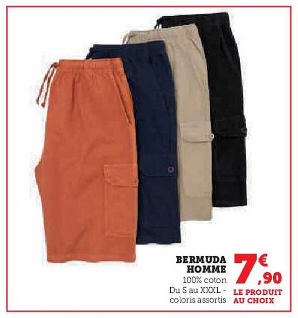 BERMUDA HOMME