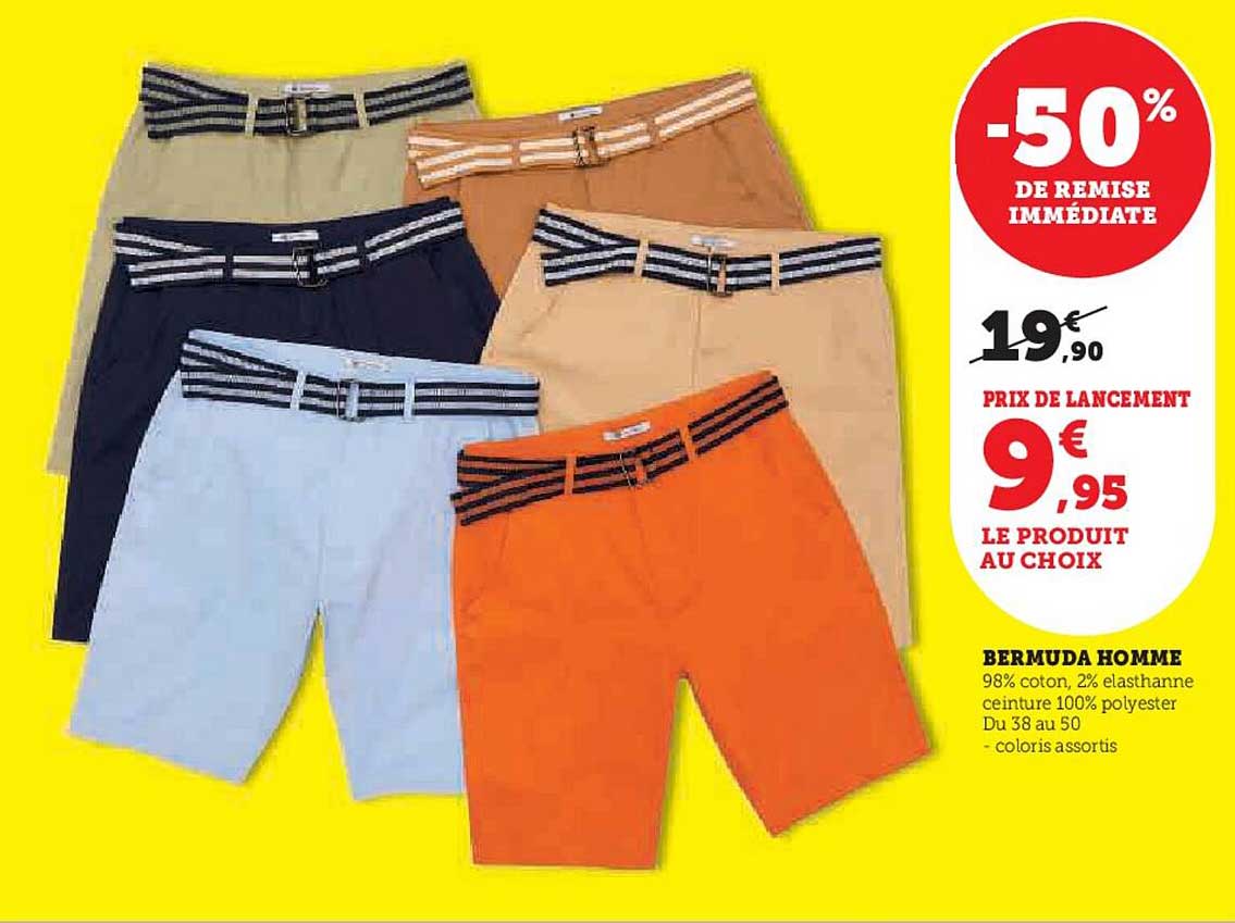 BERMUDA HOMME