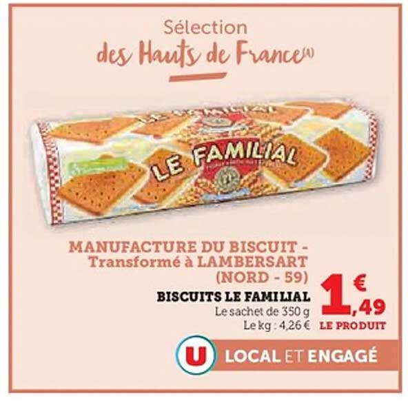Biscuits Le Familial