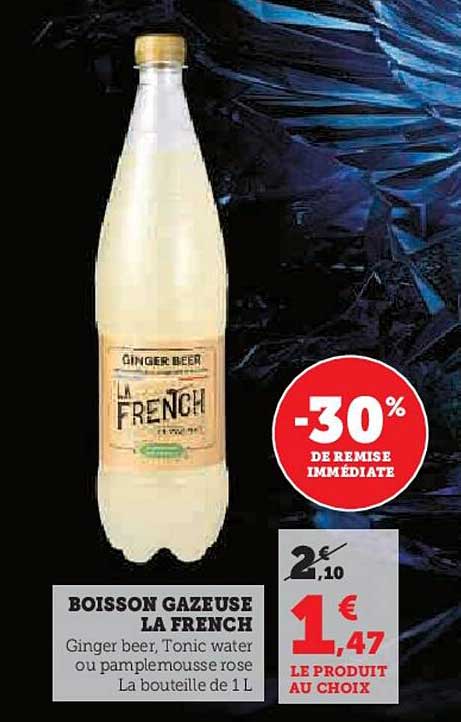 BOISSON GAZEUSE LA FRENCH