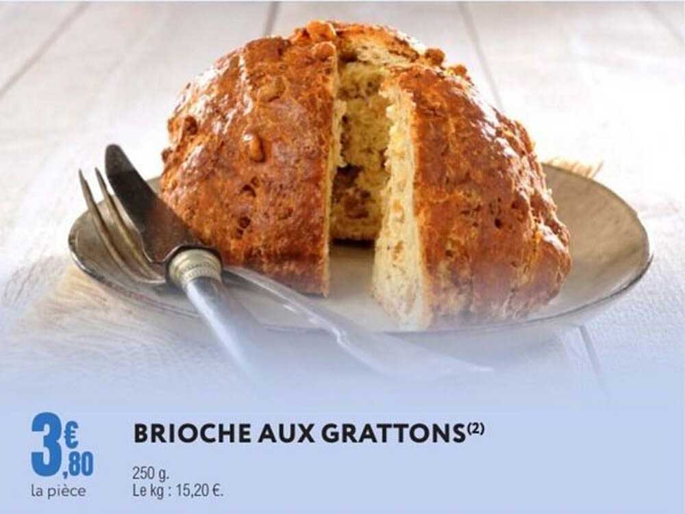 Brioche aux grattons