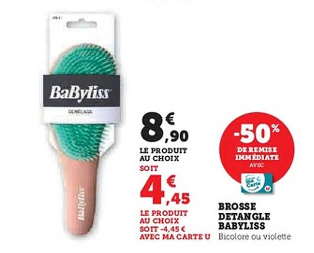 BROSSE DETANGLE BABYLISS