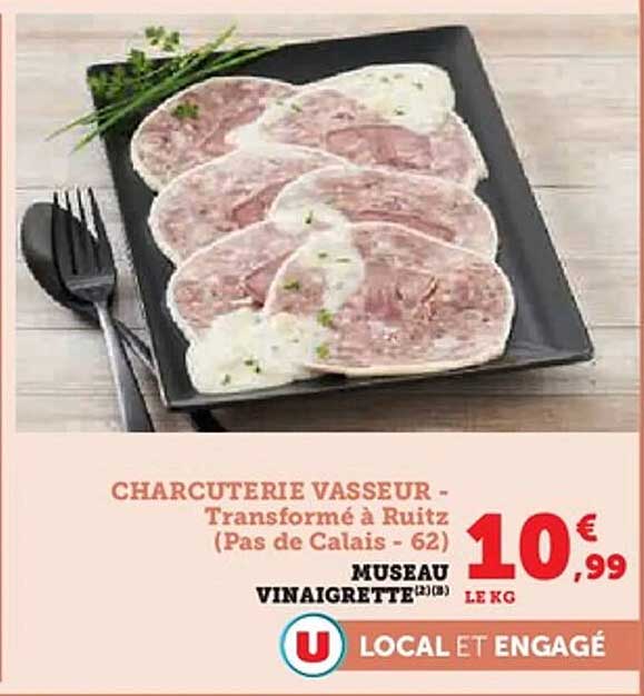 CHARCUTERIE VASSEUR - Transformé à Ruitz (Pas de Calais - 62)
