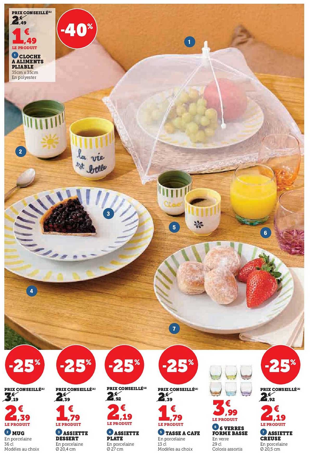 Cloche à aliments pliable