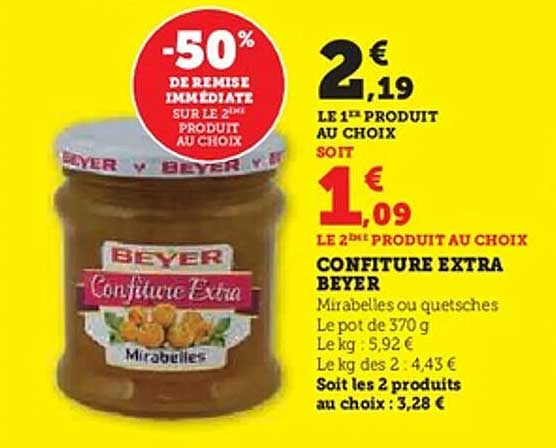CONFITURE EXTRA BEYER