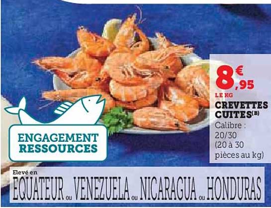 CREVETTES CUITES