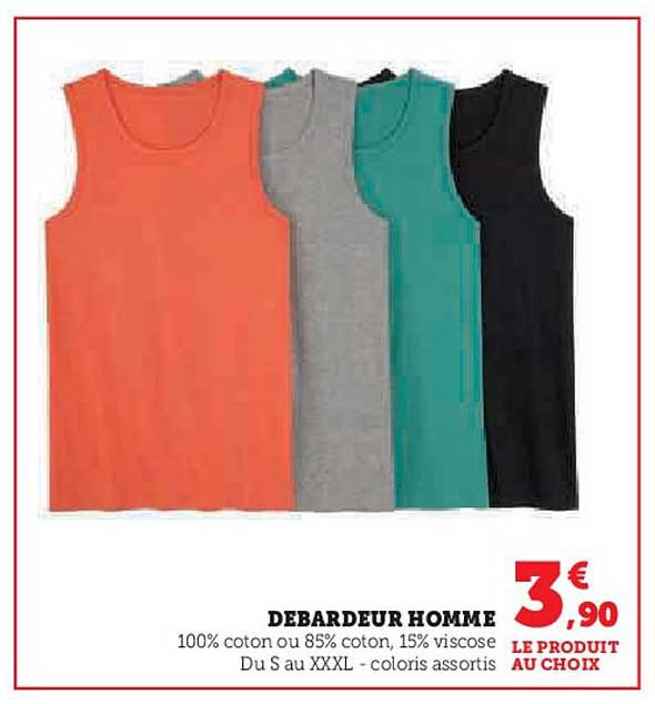 DEBARDEUR HOMME