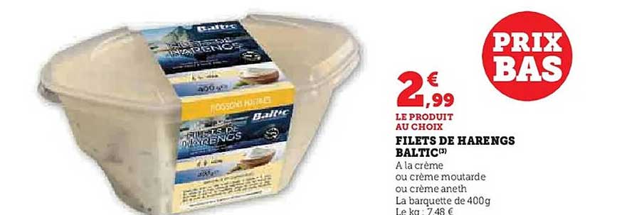 FILETS DE HARENGS BALTIC