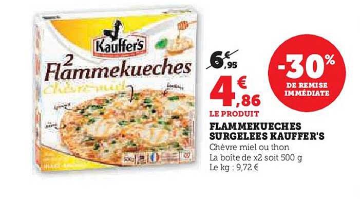 FLAMMEKUECHES SURGELEES KAUFFER'S