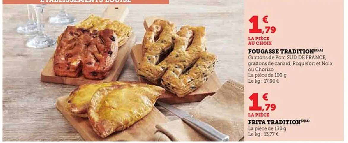 Fougasse Tradition ou Frita Tradition