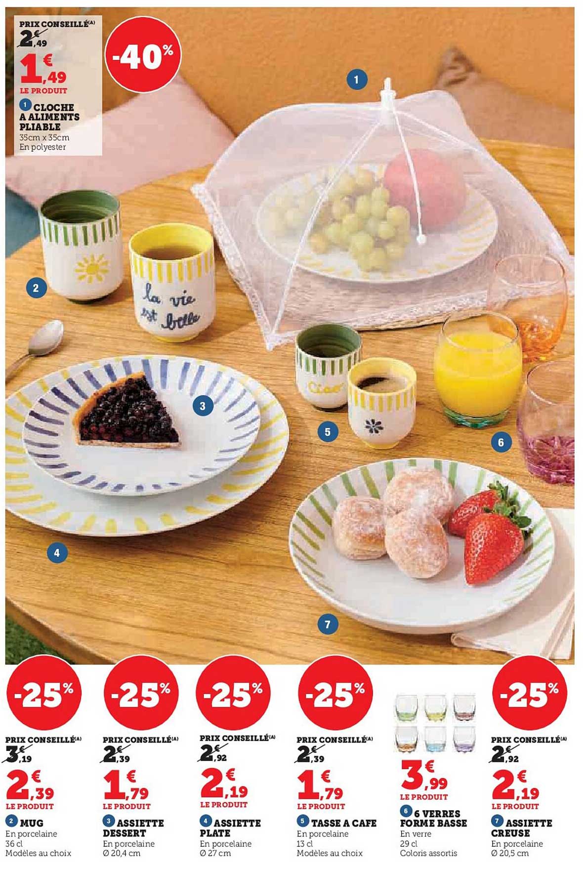 GLOBE À ALIMENTS PLIABLE