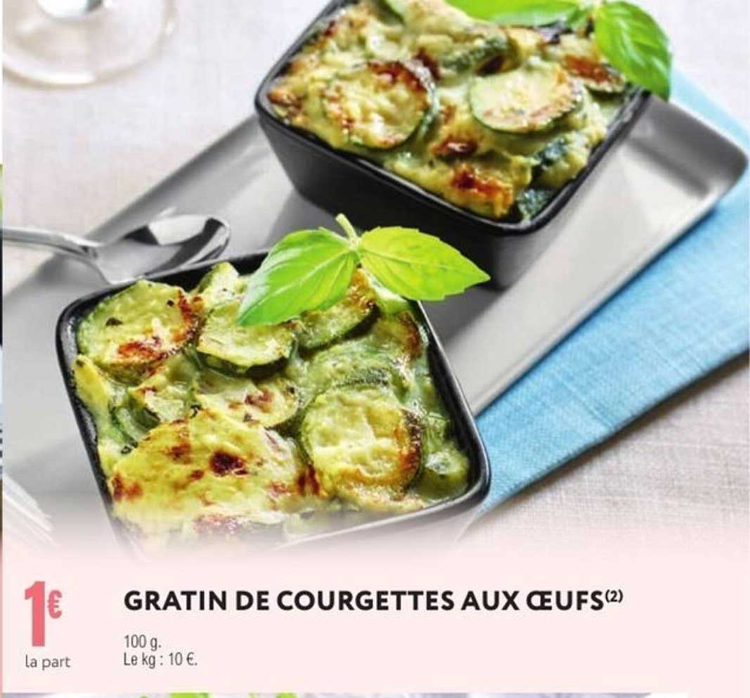GRATIN DE COURGETTES AUX ŒUFS