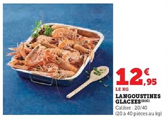 LANGOUSTINES GLACÉES (31/C)