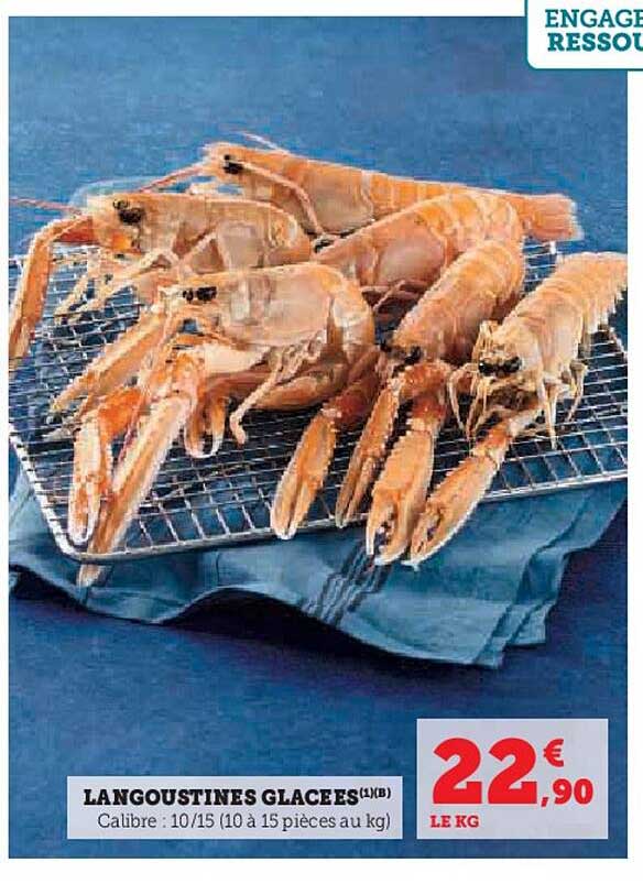 LANGOUSTINES GLACEES(1X8)