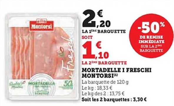 MORTADELLE I FRESCHI MONTORSI