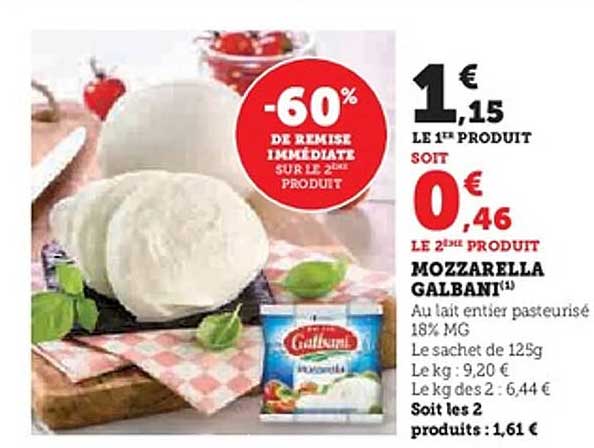 MOZZARELLA GALBANI