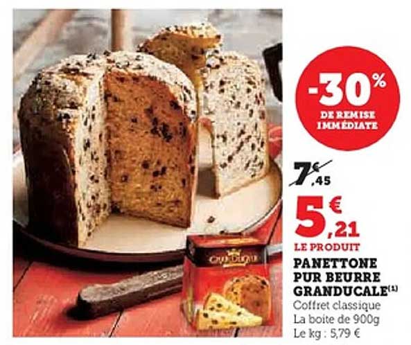 PANETTONE PUR BEURRE GRANDUCALE