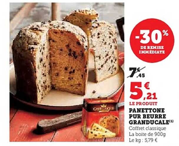 PANETTONE PUR BEURRE GRANDUCALE
