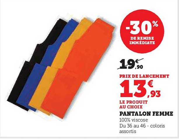 PANTALON FEMME