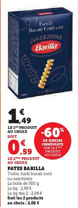 PÂTES BARILLA