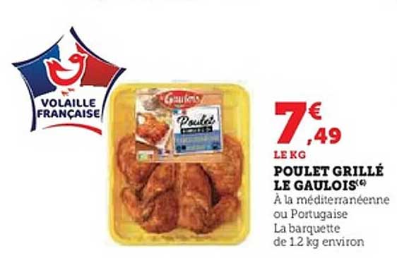 POULET GRILLÉ LE GAULOIS®
