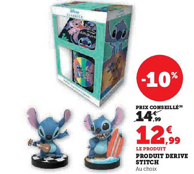 Produit dérivé Stitch