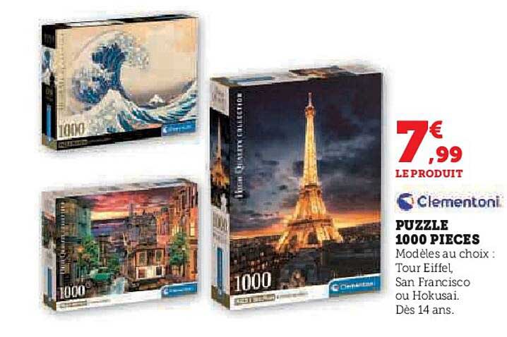 PUZZLE 1000 PIECES