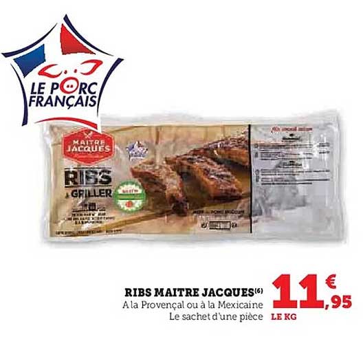 RIBS MAITRE JACQUES