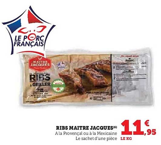 RIBS MAÎTRE JACQUES
