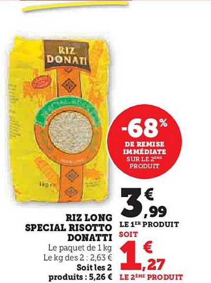 RIZ LONG SPECIAL RISOTTO DONATTI