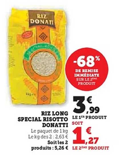 RIZ LONG SPECIAL RISOTTO DONATTI
