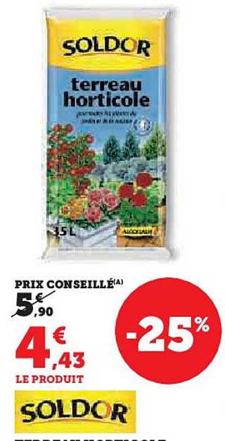 SOLIDOR terreau horticole