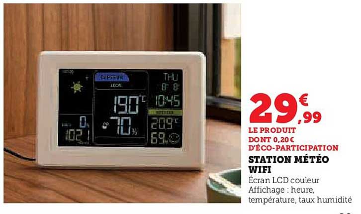 STATION MÉTÉO WIFI